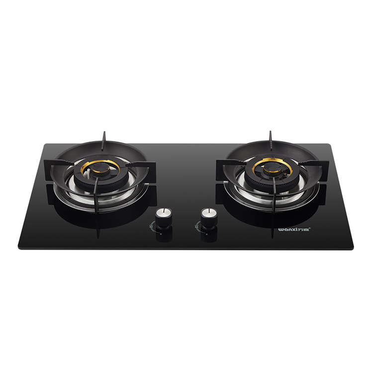 628B5钢化玻璃面板嵌入式双炉